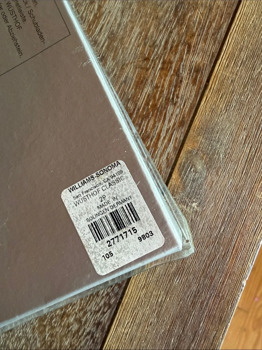 Brand new Wusthof Knife 2 piece carving set still in box MSRP $230 !!